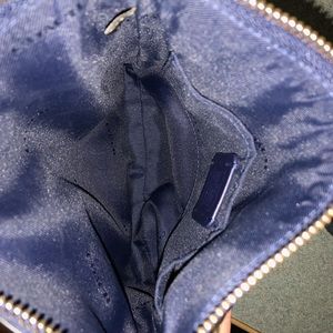 Coach navy handbag